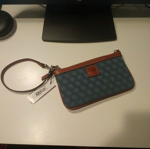 NEW! MINI TOP ZIP DOONEY & BOURKE PURSE - Turquois